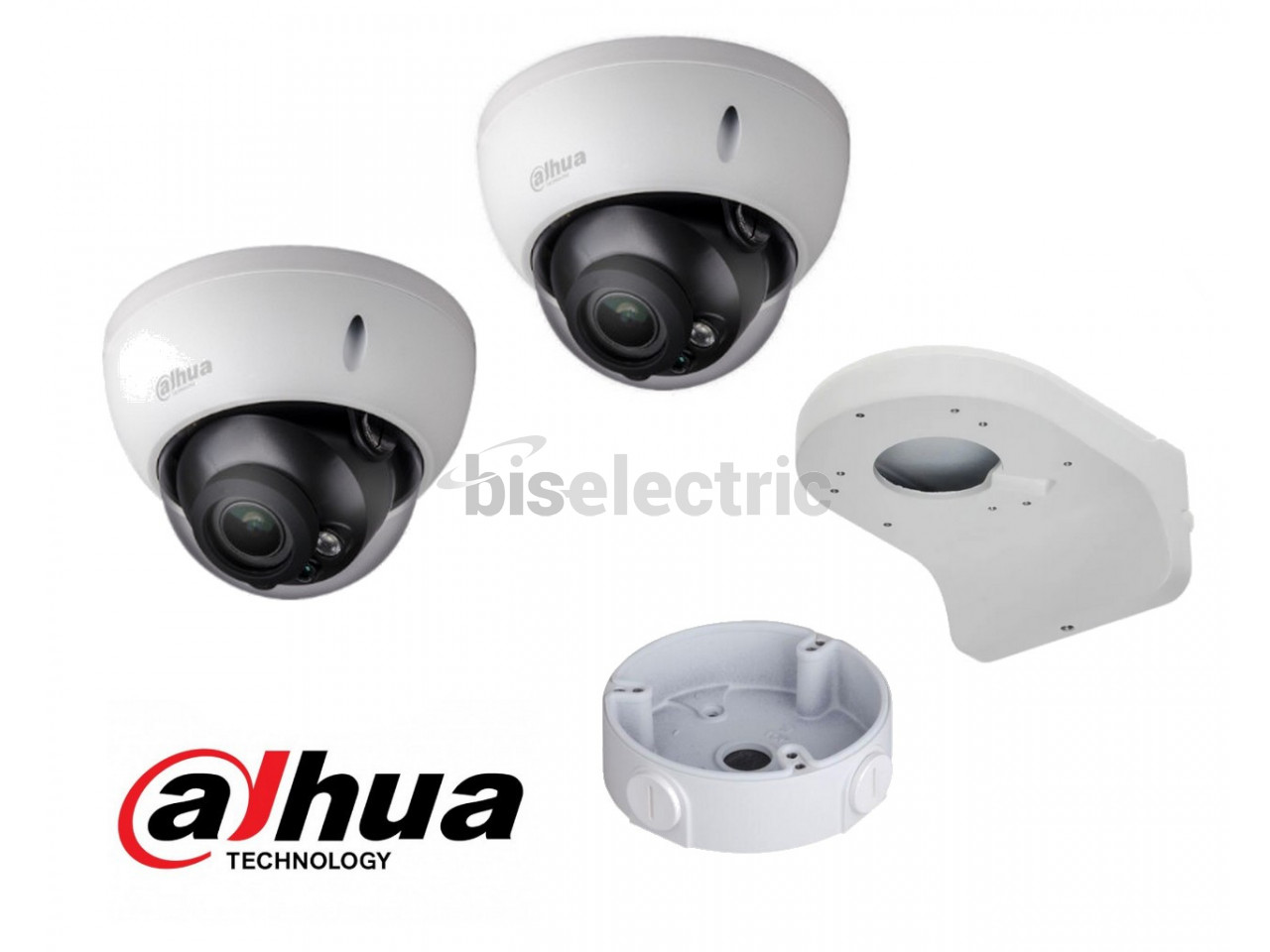 Caméra dôme motorisée Dahua varifocale 4Mpx Camera exterieur chez bis