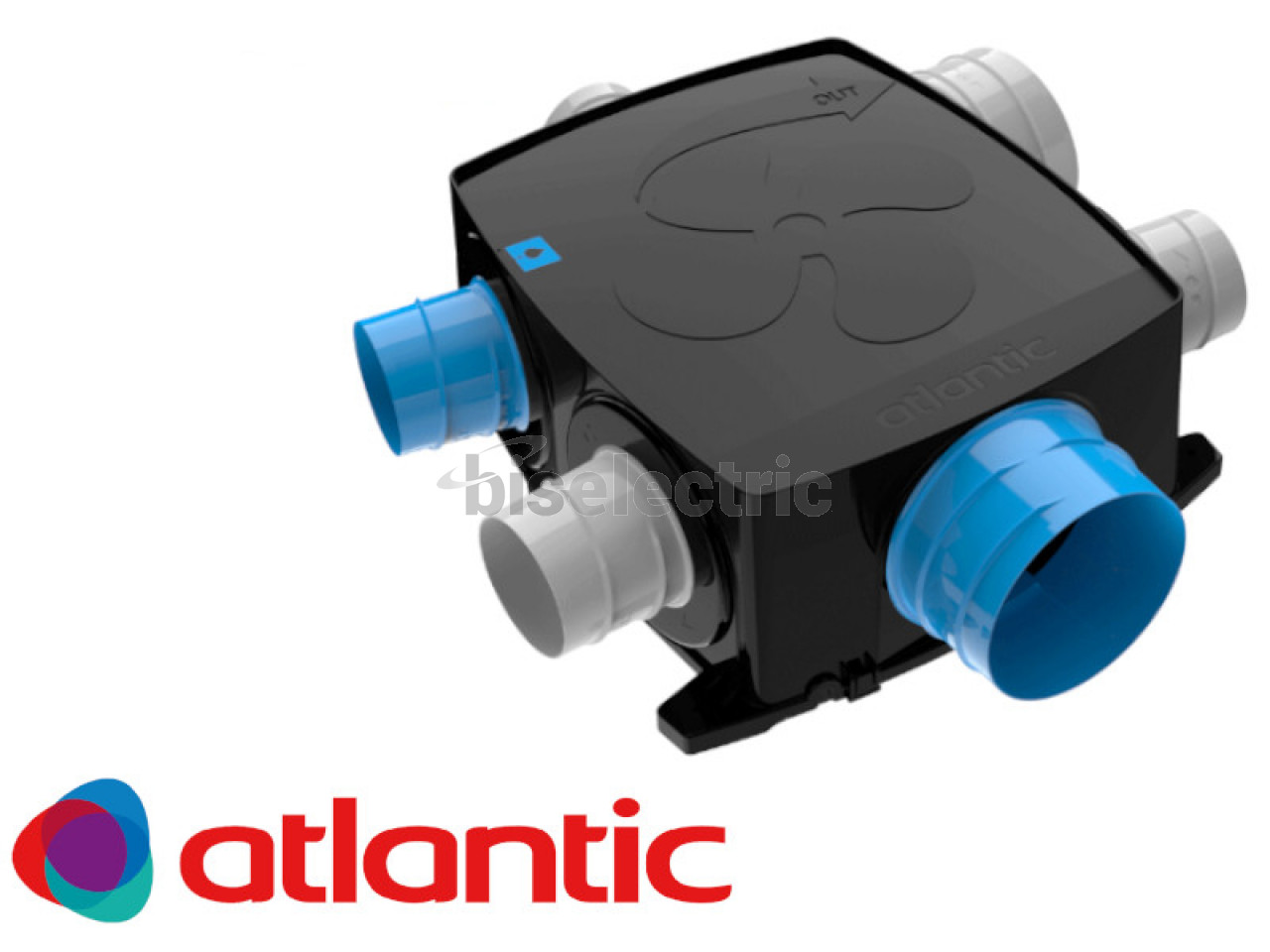 Kit VMC autoréglable "Autocosy" extraplat VMC simple flux chez bis