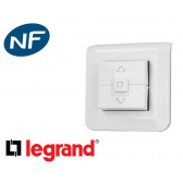Poussoir de volet roulant Legrand Mosaic™ complet