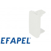Obturateur enclipsable ½ module Efapel Quadra & Latina (45x45)
