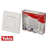 Télécommande sans fil murale 2 touches POWER Yokis 