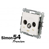 Prise TV + FM + SAT Simon Premium