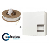 Coffret de communication fibre saillie avec DTIO
