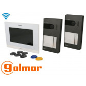 Kit visiophone GOLMAR Soul 7'' wifi 2 platines