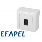 Prise rj45 Cat6 blanche Efapel Logus 90