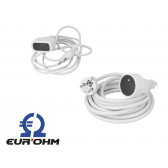 Rallonge electrique blanche Eur'ohm