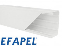 10160CBR Efapel Moulure électrique blanche (LxH) 40x16mm - Longueur 2  mètres - pour montage en saillie