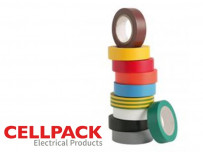 Lot de 10 rubans adhésifs PVC multi-teintes