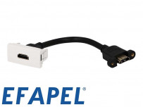 Prise HDMI Efapel Quadro 45