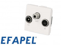 Prise TV/FM/SAT Efapel Quadro 45