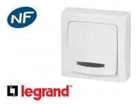 Poussoir lumineux Legrand Otéo