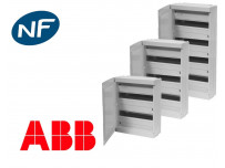 Coffret électrique nu 18 modules ABB Fix-O-rail 150
