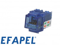 Connecteur RJ45 femelle cat 6A pour coffret de communication Efapel