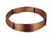 Cable de cuivre nu 25mm², couronne de 25 mètres