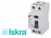 Interrupteur Différentiel 63A / 300mA / type AC Iskra