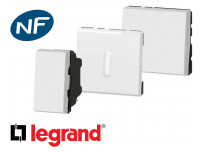 Interrupteur va et vient Legrand Mosaic composable
