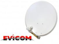 Parabole TV 65cm acier avec LNB