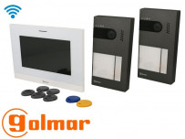 Kit visiophone GOLMAR Soul 7'' wifi 2 platines