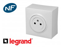 Prise électrique Legrand Dooxie™ surface saillie