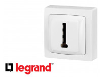 Prise téléphone en T Legrand Otéo complète