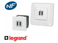 Alimentation USB Legrand Mosaic 