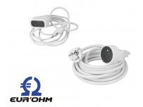 Rallonge electrique blanche Eur'ohm