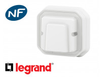 Sortie de câble Legrand Plexo™ blanche encastrée