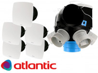 Kit VMC autoréglable "Autocosy" à suspendre jusqu'à 6 sanitaires