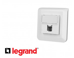 Prise RJ45 Cat6a Legrand Mosaic™ complète