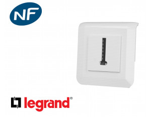 Prise téléphone en T Legrand Mosaic™ complète