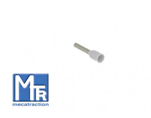 Embout pour fil souple 0.5mm² - sachet de 100