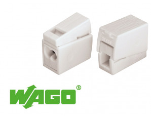 100 connecteurs luminaire 2 fils rigides / 1 fil souple
