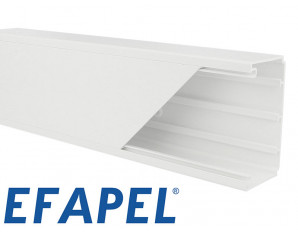 Goulotte appareillable PVC EFAPEL 90 x 50 mm