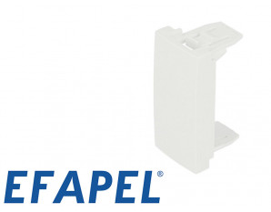 Obturateur enclipsable ½ module Efapel Quadra & Latina (45x45)