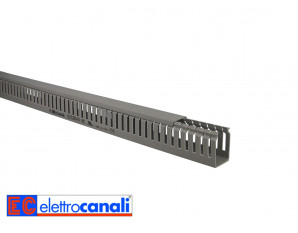 Goulotte de câblage PVC à lamelles 25x40mm - 1 mètre