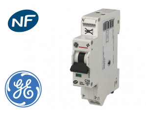 Disjoncteur modulaire phase neutre 