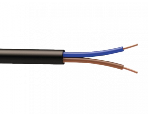 Câble RO2V 2x1.5 en couronne de 100 mètres