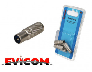 Fiche TV mâle blister de 5