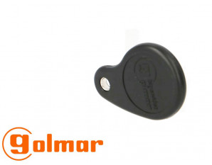Badge Vigik de proximité noir GOLMAR Interphonie