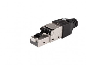 Connecteur RJ45 mâle Cat 6A pour prolongation