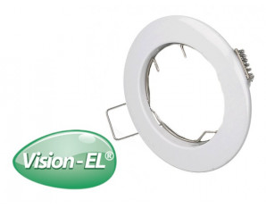 Collerette fixe finition blanc ∅78mm
