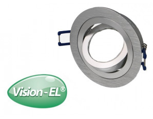 Collerette orientable finition alu brossé ∅92mm