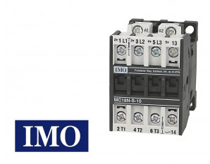 Contacteur tripolaire IMO MC10 10A / 230VAC + 1 NO