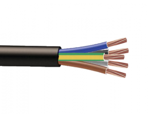 Cable RO2V 5G2.5mm² à la coupe (minimum 10m)