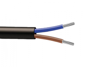 Cable aluminium AR2V 2X (marron / bleu)