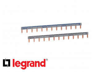 LEGRAND 404926 - Peigne d'alimentation hx³ - 1p - universel Ph ou N - long.  13 modules