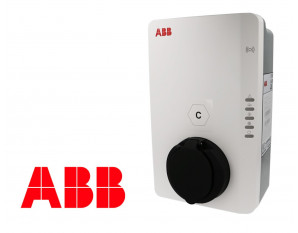 Lot Borne de recharge ABB 7.4 kW avec Coffret, Disjoncteur et