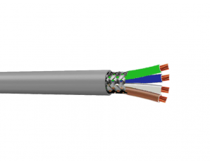 Cable blindés 500V LIYCY 4x à la coupe (minimum 10m)