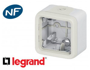 Boitier saillie simple Legrand Plexo™ blanc composable