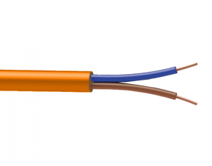 Câble CR1 2x1.5 anti-feu 50m